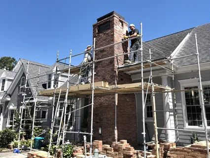 Chimney Rebuilding in Pineville, NC
