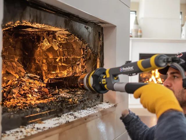 Professional chimney cleaning by Fort Mill Chimney Sweep in Fort Mill, SC
